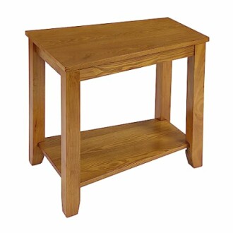 Elwell Wedged Chairside Table