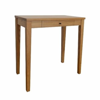 Wooden Console Table for Bedside or Small Desk Japan Made (Oak)